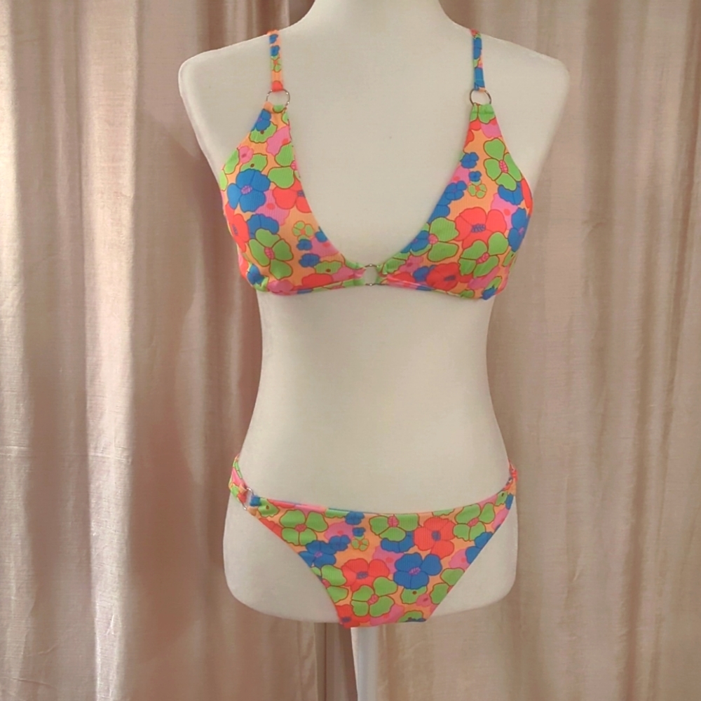 2-piece Floral Bikini by Soly Hux